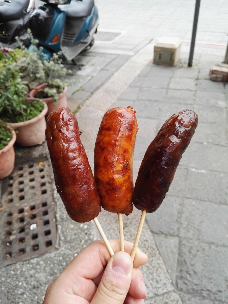 台南不老庄的香肠