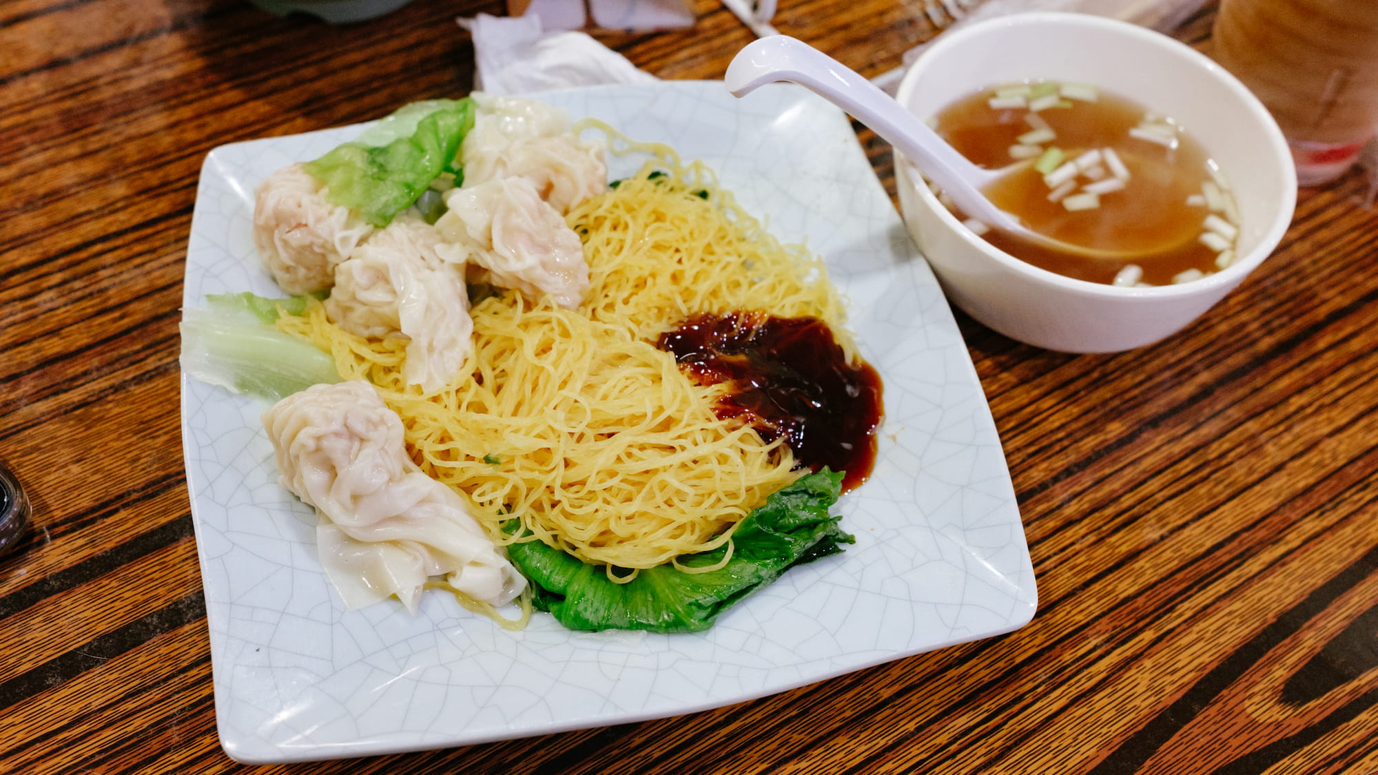 云吞捞面